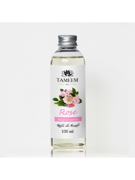 Huile de rose 100% pure et naturelle  - 100ml - Tameem