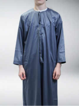 Qamis emirati enfant satiné...