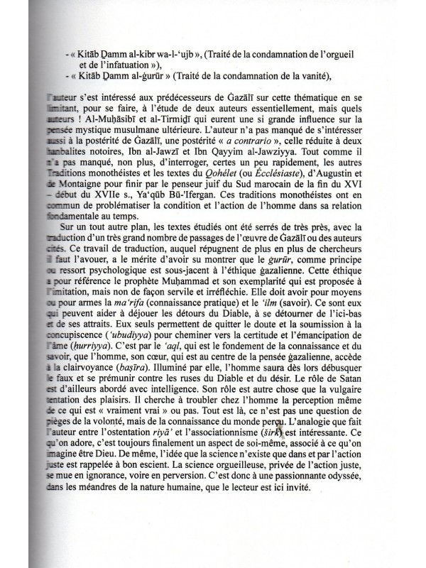 Illusions et Tromperies en Islam LYESS CHACAL
