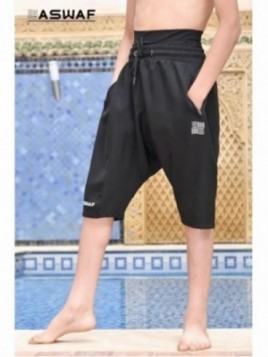 Sarouel de bain enfant noir...