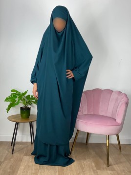 Jilbab 2 Pièces Jupe Vert...