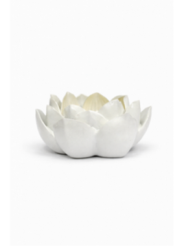 Encensoir fleur blanc
