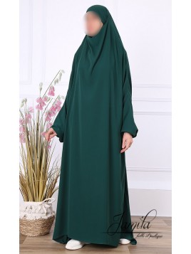 Jilbab 1 Pièce Vert sapin...