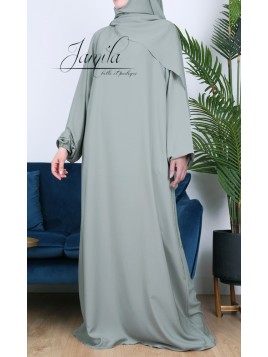 Abaya Simple Kaki clair...
